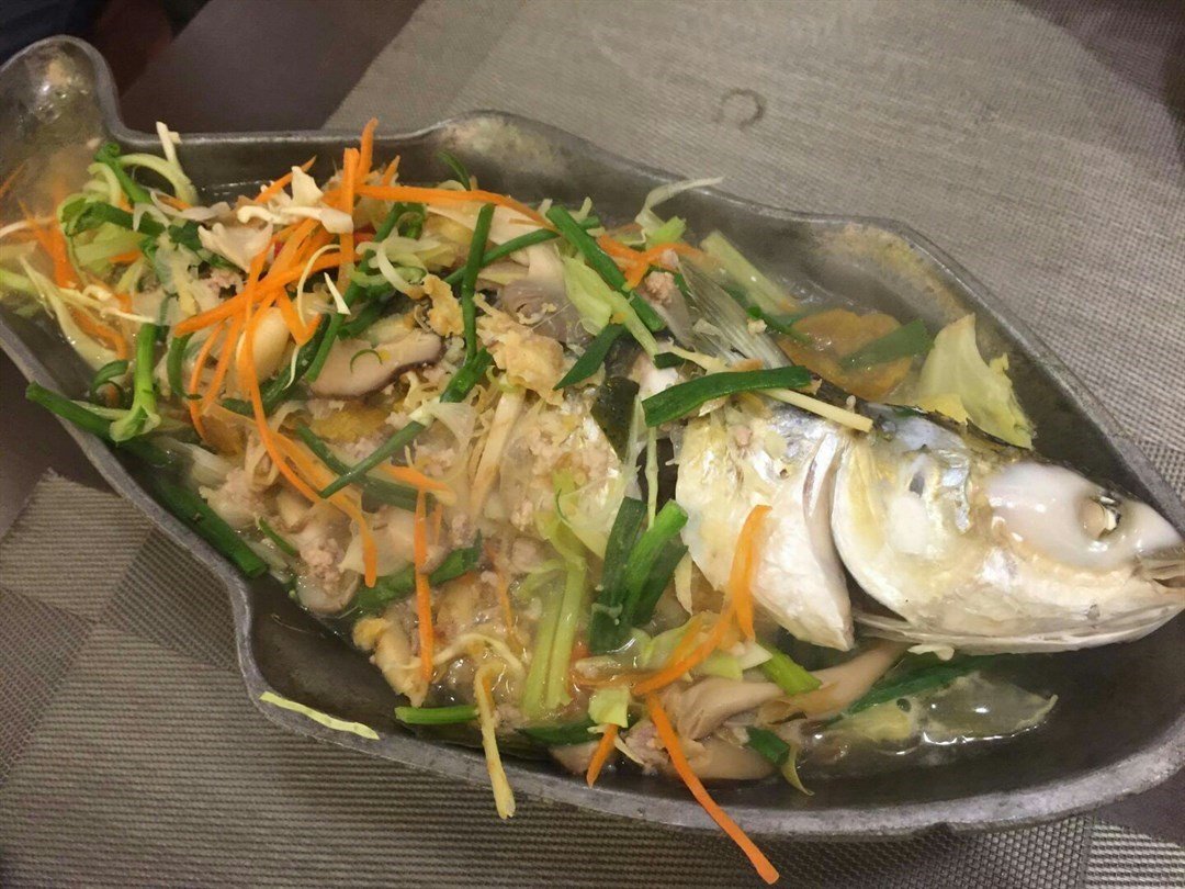 泰式明爐烏頭魚 香港九龍城的orange Elephant Thai Restaurant 啟德道 Openrice 香港開飯喇