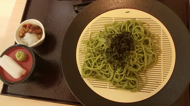 抹茶蕎麥麵 