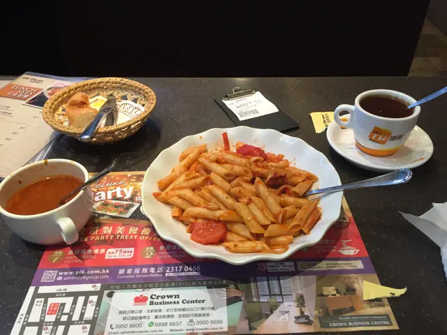 午市套餐連餐包、餐湯和餐茶