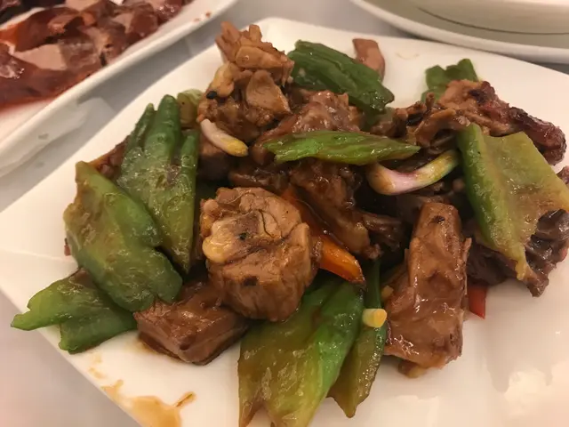 涼瓜炆鴨件