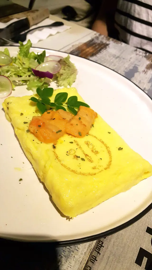 煙燻海膽玉子燒