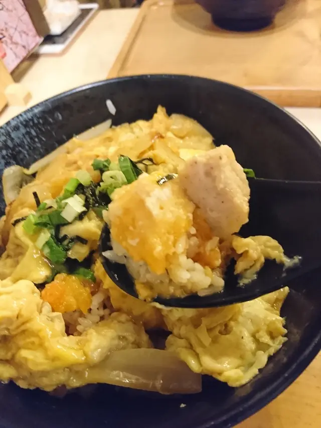 吉列豬扒親子丼