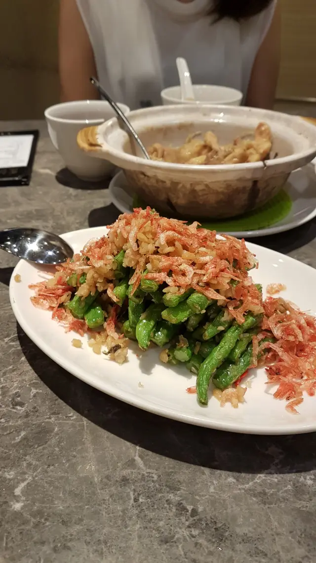 櫻花蝦四季豆
