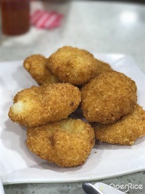 墨魚餅 - 荃灣的食得喜小廚