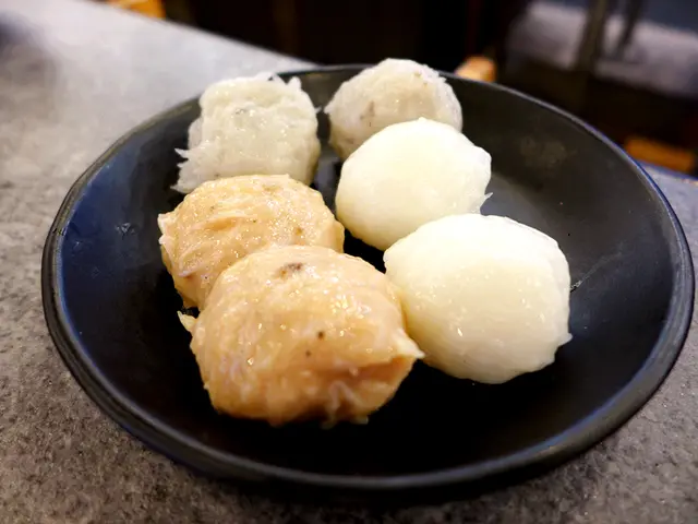 手打墨魚丸、手打蝦丸、手打雞肉丸