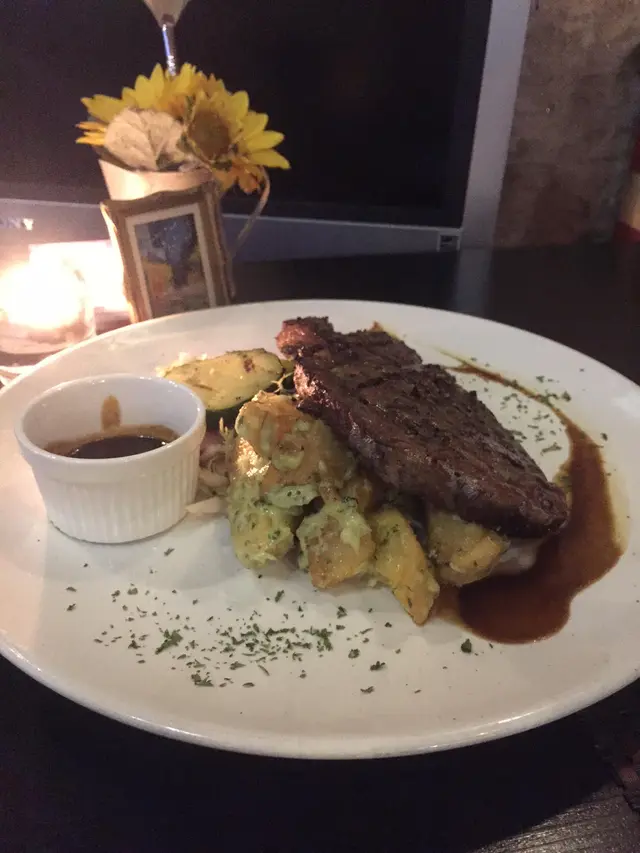 炭燒美國頂級Prime牛肉眼 伴 牛肉濃汁