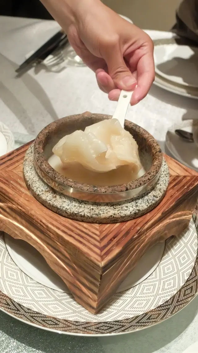 花膠扒如此足料 $368這個價錢確實物超所值