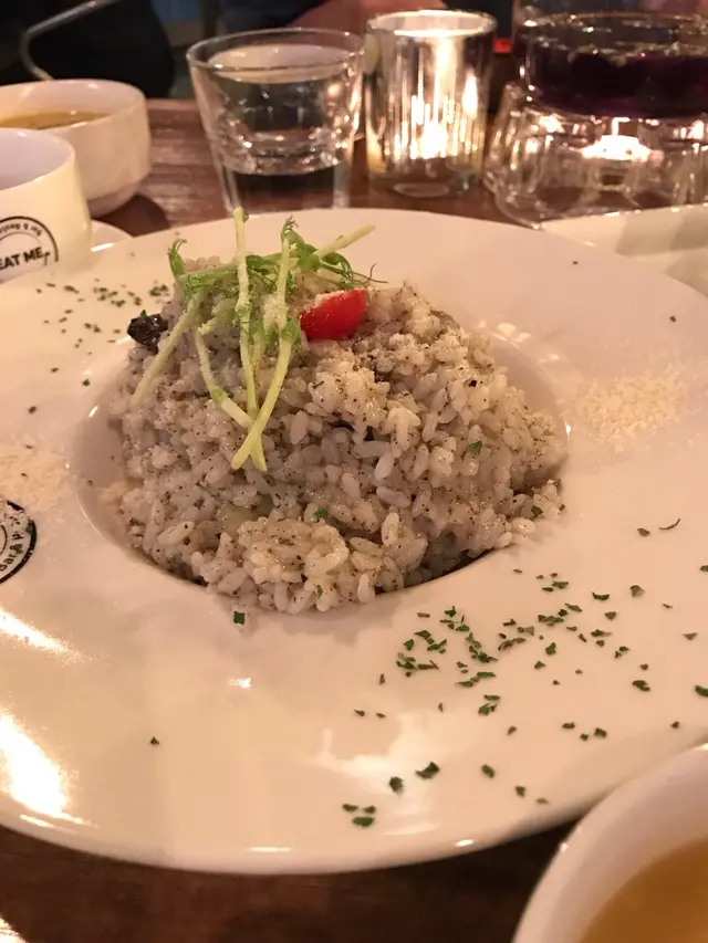 黑松露芝士野菌意大利飯