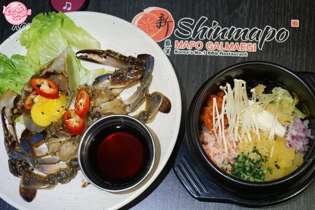 韓式醬油醃生蟹伴飯