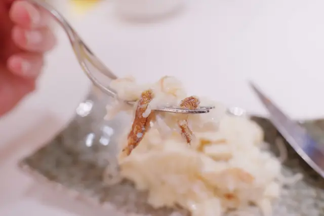 鮮蟹肉大良炒鮮奶