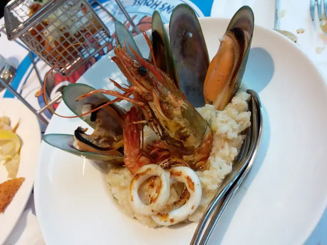 扒海鮮意大利飯