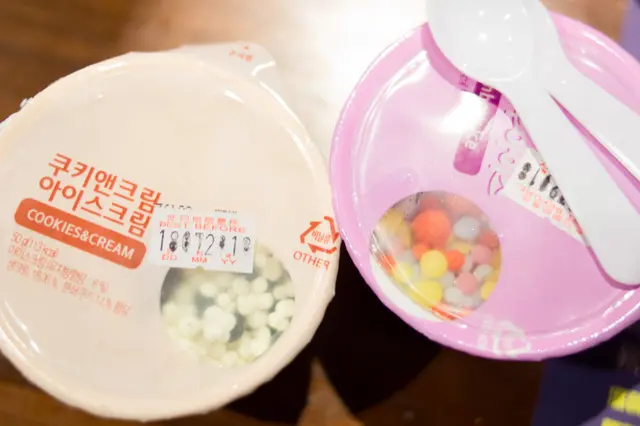 曲奇味、波子汽水味