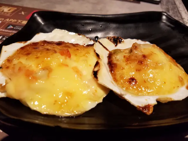 黃金燒原隻帆立貝