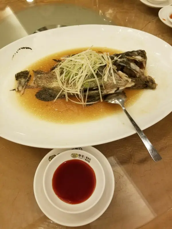 清蒸龍躉