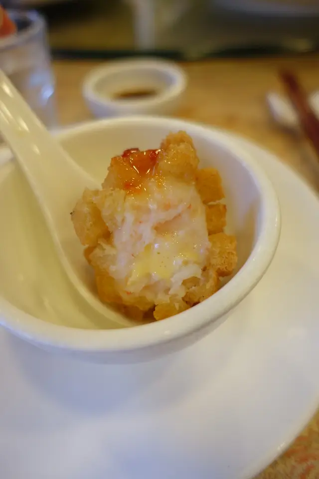 內裡有芝士流心,整體外脆內軟而不膩!