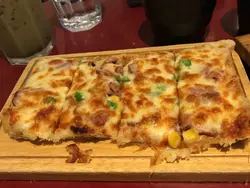 烟鸭胸pizza