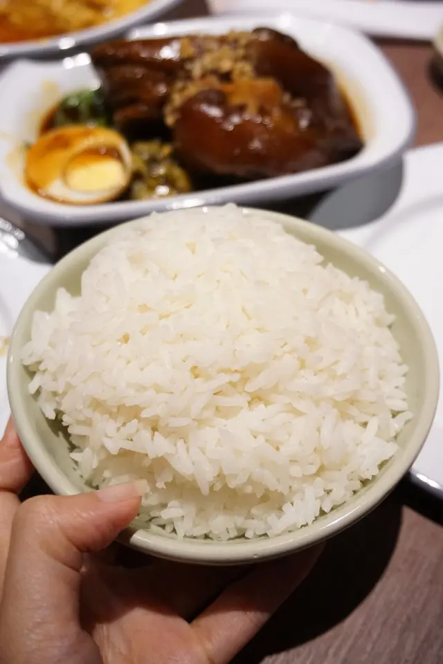 微甜的鹵水汁十分入味,香料味幽幽的不重過於濃重,這惹味的汁醬比咖哩更好下飯。