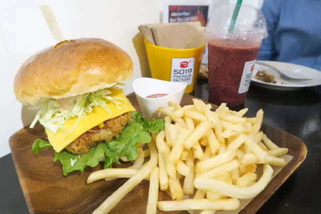 Japanese Wagyu Beef Mince Cutlet Burger