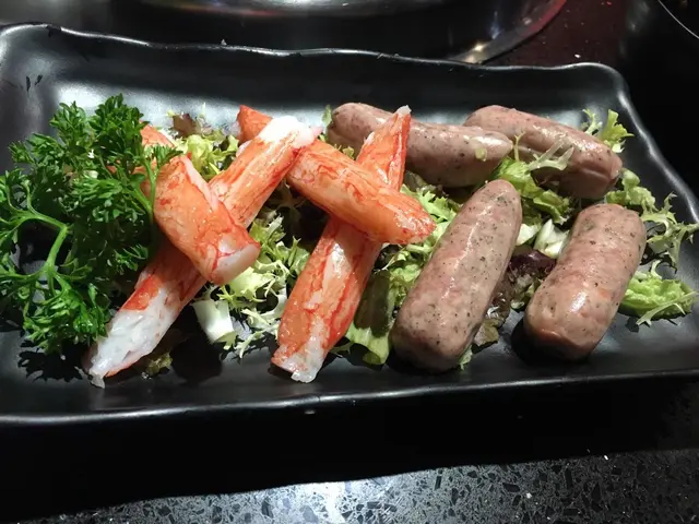 台式黑椒腸拼日本蟹柳