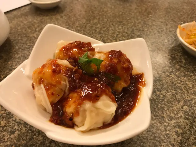 Two bite dumplings bursting with flavor.