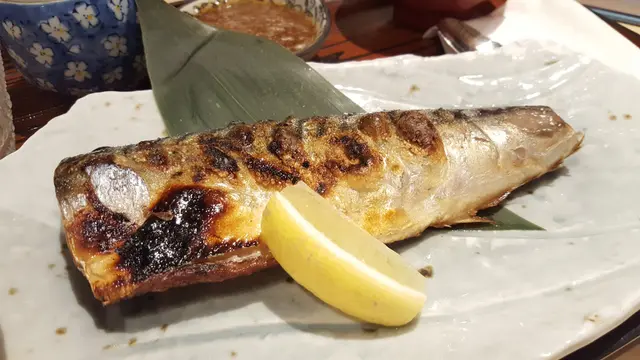 鹽燒鯖魚定食