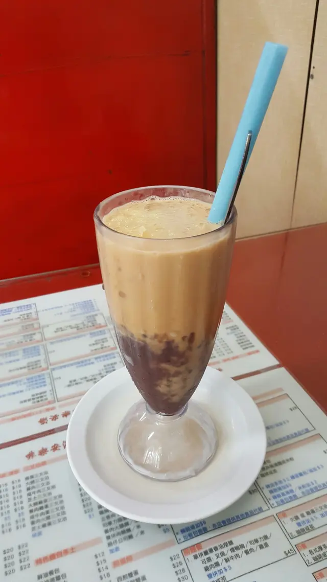 奶茶紅豆冰