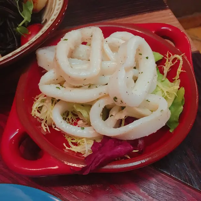 蒜香魷魚圈(冷)