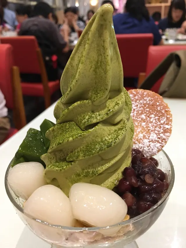 抹茶軟雪糕芭菲