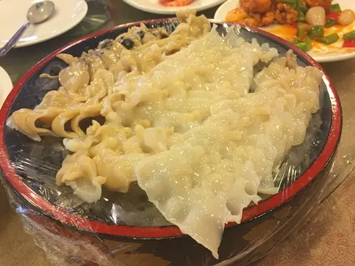 象拔蚌刺身