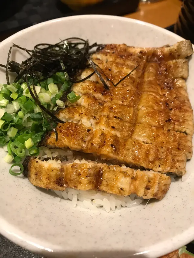 三色鰻魚定食