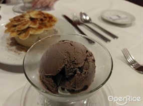 chocolate ice cream - 尖沙咀的茹絲葵牛排餐廳