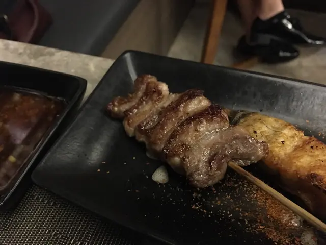 黑豚肋肉串燒