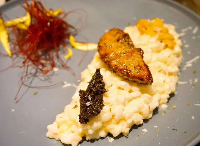 黑松露海膽鵝肝意大利飯