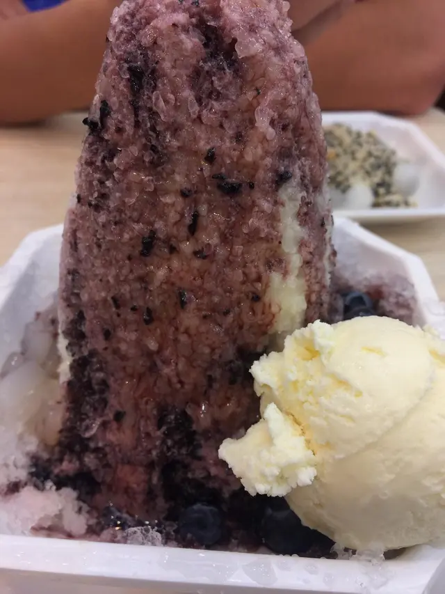 藍莓雪糕刨冰