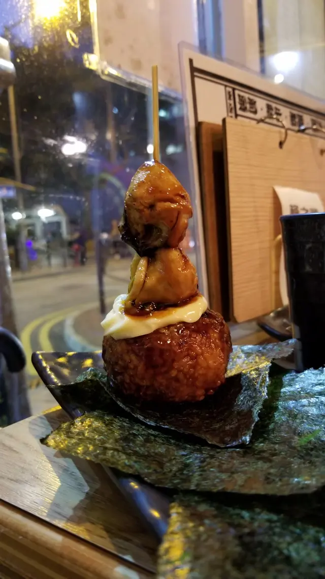 汁燒鮮蠔燒飯糰