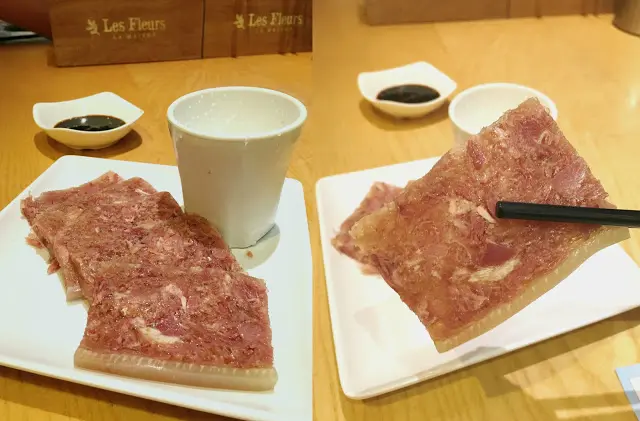自家製千層水晶肉