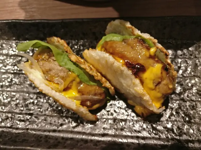 Crispy Rice Wagyu Burger
