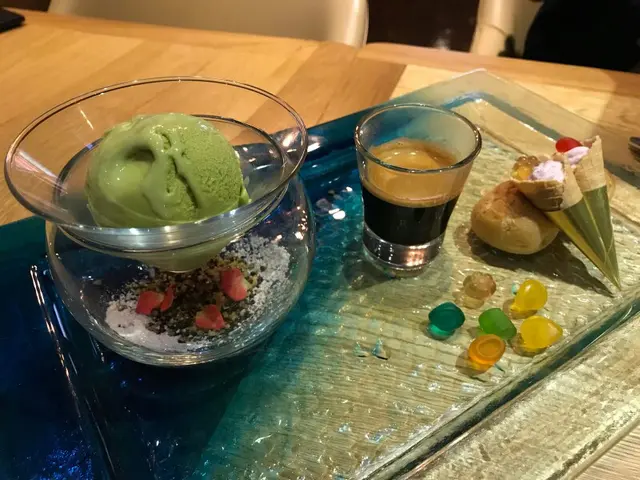 意大利特濃咖啡配抹茶雪糕