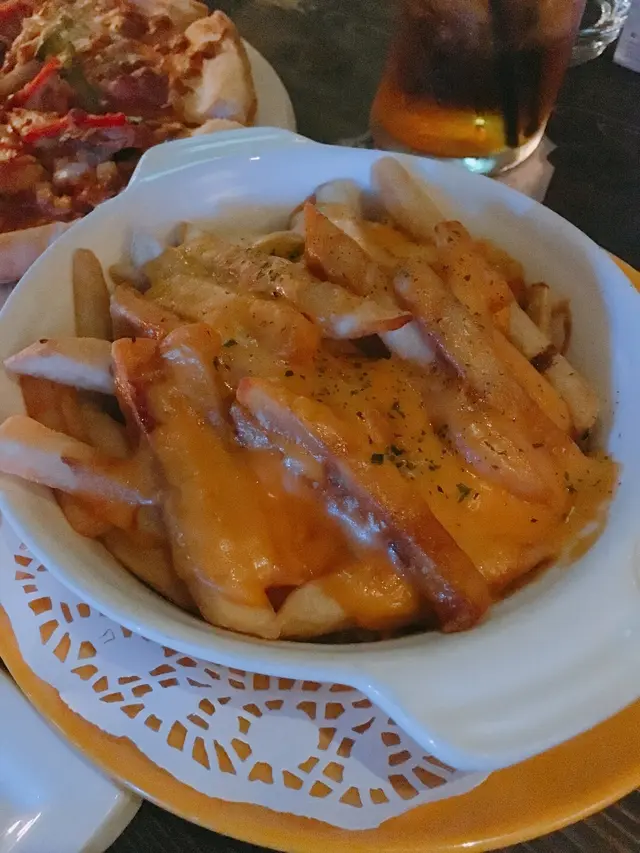 燒汁焗芝士薯條