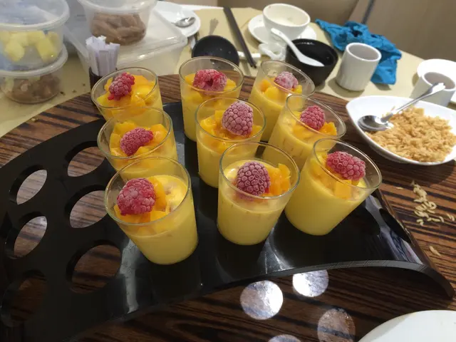 芒果凍布甸