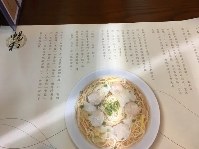 介紹雲呑麵的歷史