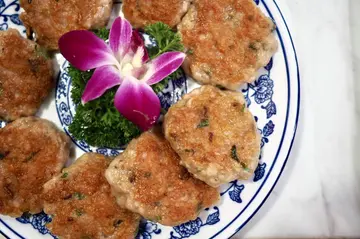 煎肉饼