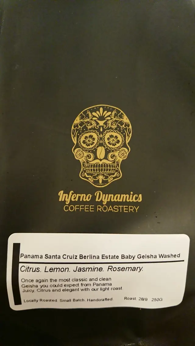 Panama Santa Cruiz Estate Baby Geisha Washed @$200