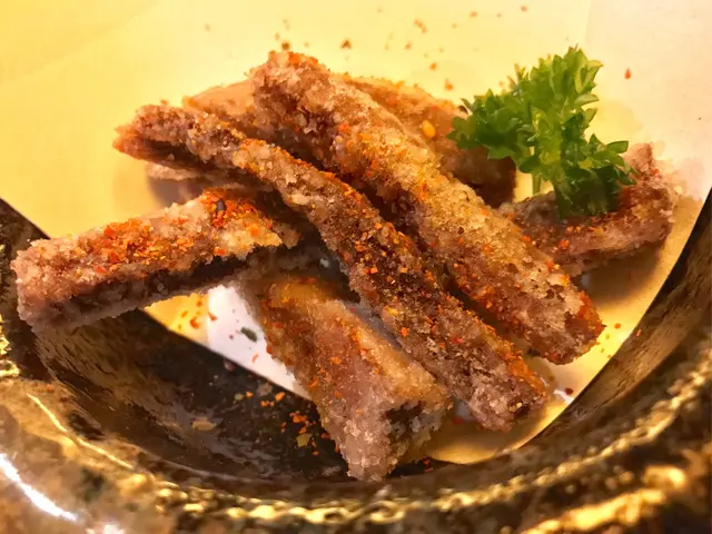 炸七味牛舌