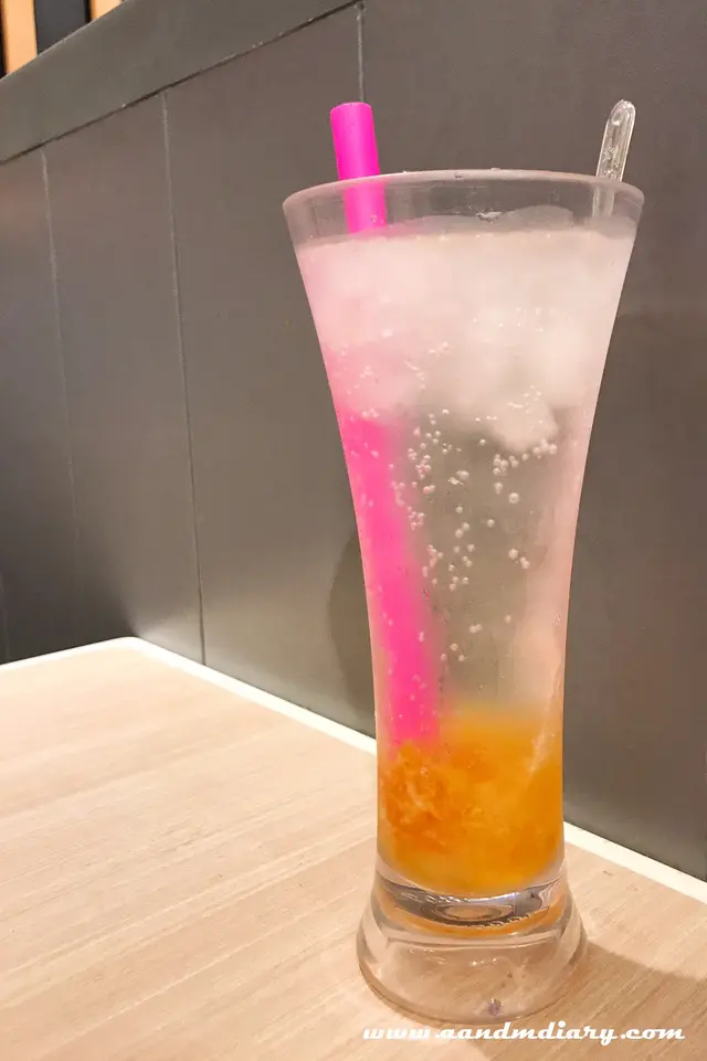 韓式柚子肉梳打