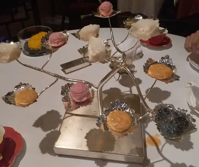 酒店送的甜品