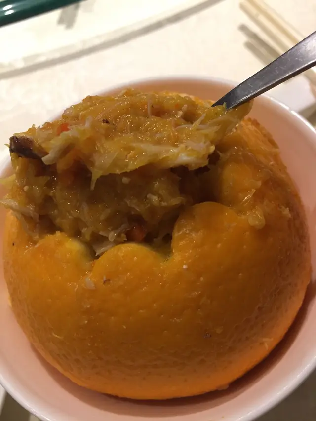 蟹釀橙