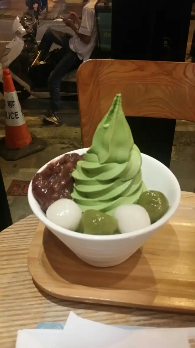 白玉紅豆抹茶雪糕