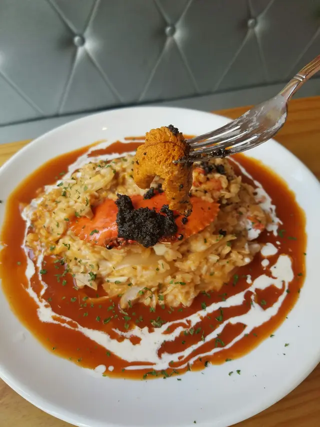 海膽黑松露蟹蓋飯