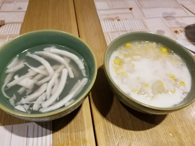 椰青果凍加椰汁粟米糯米